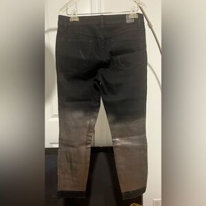 LEVEL 99 “Revolver” Women’s Black and Solver Jeans NWT
